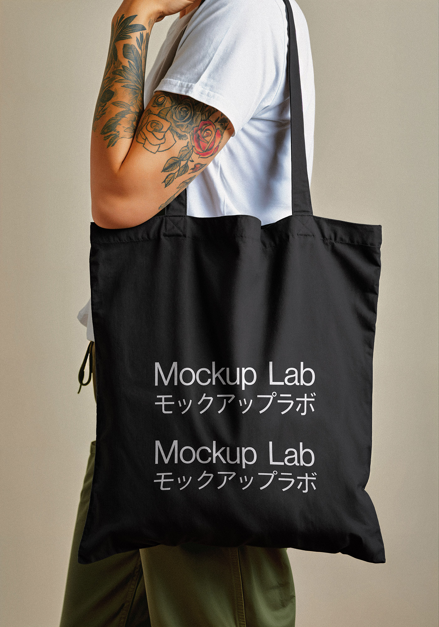 Tote Bag 01ML Mockup, Apparel & Bags, preview